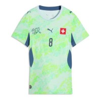 Zenski Nogometni Dres Švicarska Remo Freuler #8 Gostujuci SP 2026 Kratak Rukav